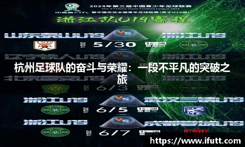 杭州足球队的奋斗与荣耀：一段不平凡的突破之旅